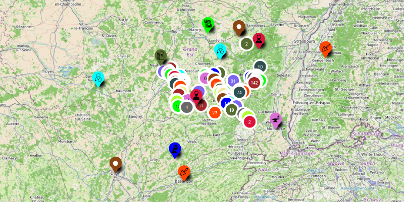 Featured image of post Cartographie des AD des Vosges